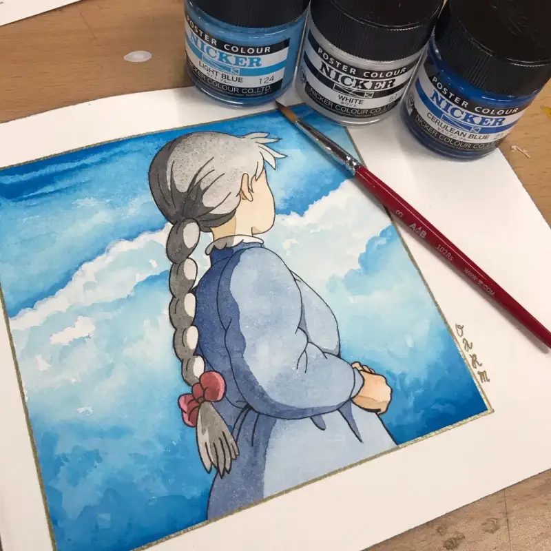 윈저앤뉴튼프로패셔널수채화물감,니카전문가용포스터칼라,anb세필붓,코픽라이너