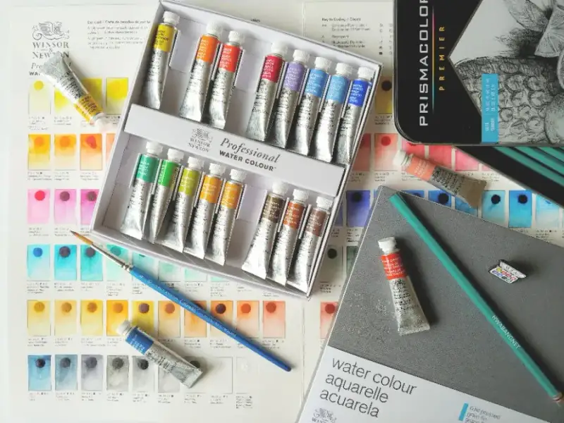 윈저앤뉴튼프로패셔널수채화물감세트,프리즈마터크와이즈드로잉연필세트,윈저앤뉴튼프로패셔널수채패드,윈저앤뉴튼코트만111수채화물감