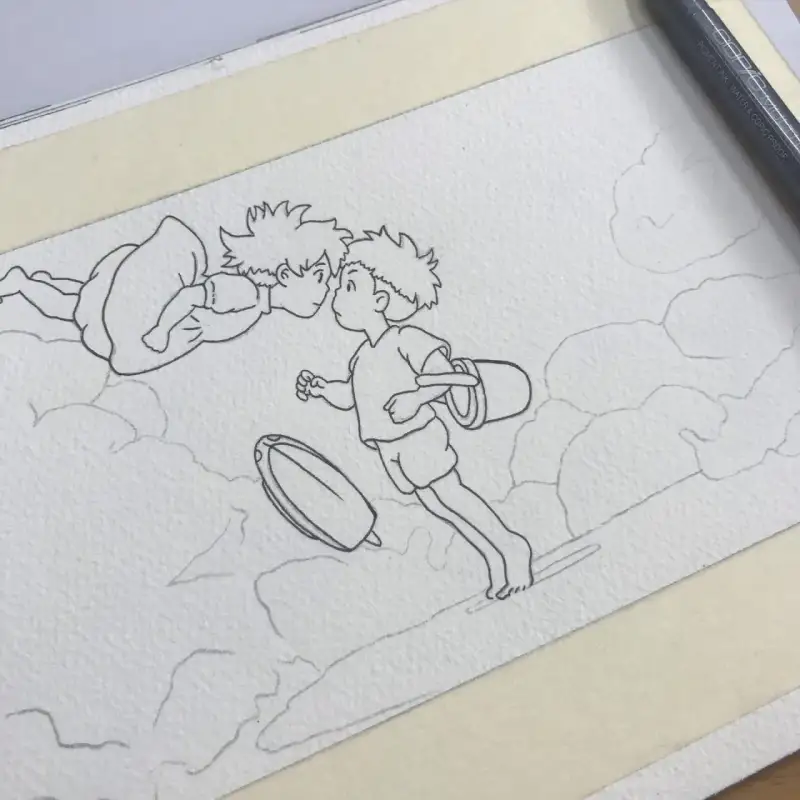 코픽일회용멀티라이너블랙,윈저앤뉴튼프로패셔널라인수채패드