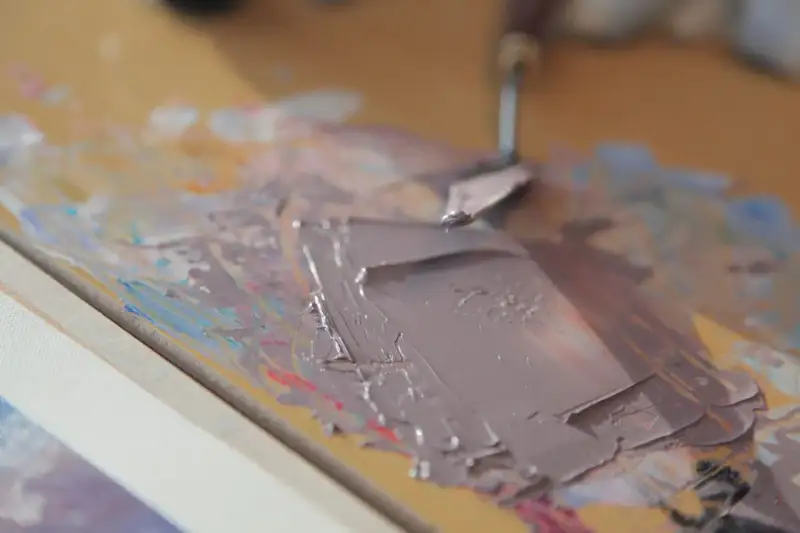 페인팅나이프,금우나이프,나이프추천,나이프드로잉