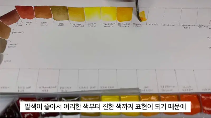 미젤로,미젤로골드미션,골드미션,골드미션발색