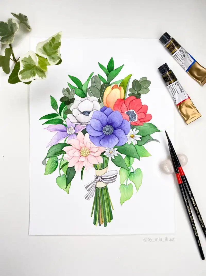 미젤로골드미션,미션골드물감,골드미션수채화물감,미젤로수채화물감