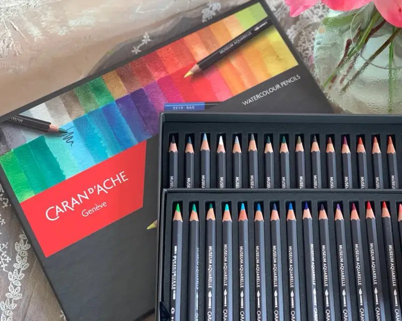 까렌다쉬수채색연필,까렌다쉬뮤지엄아쿠아렐