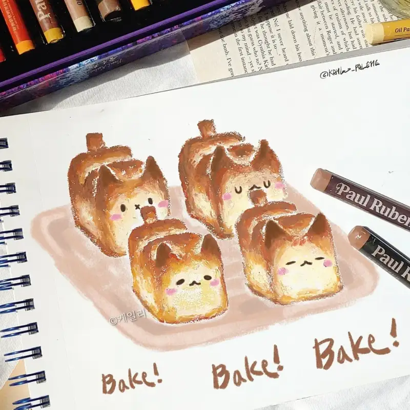 폴루벤스오일파스텔