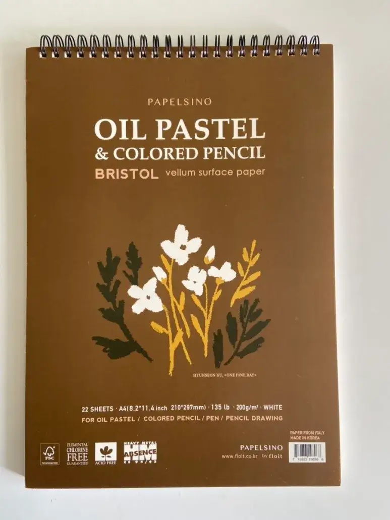 파펠시노브리스톨지,브리스톨지,파펠시노오일파스텔스케치북,오일파스텔스케치북