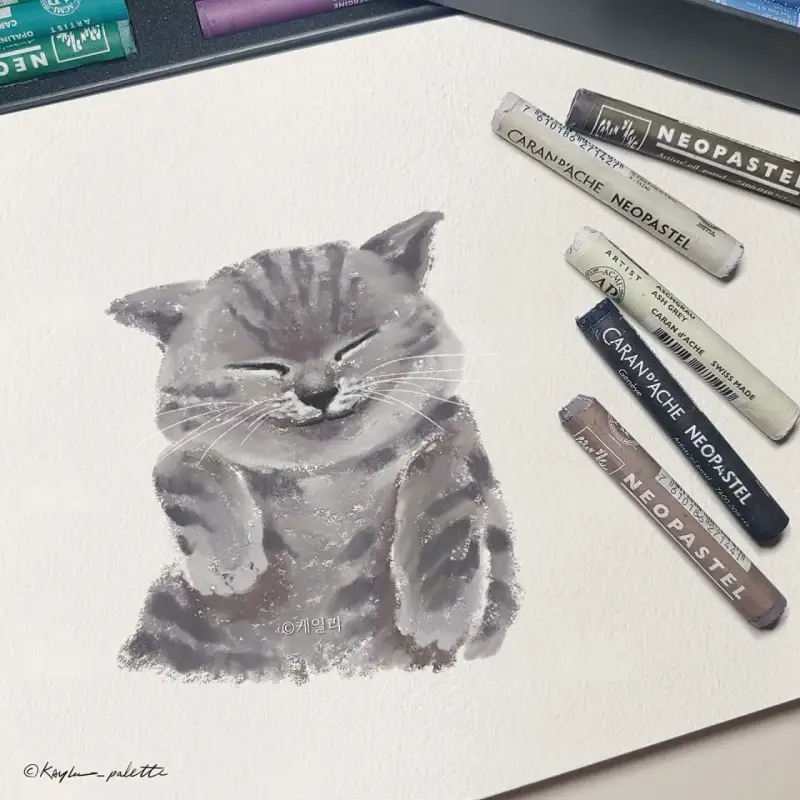 까렌다쉬네오파스텔,까렌다쉬오일파스텔