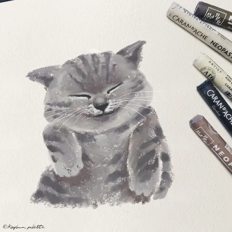 까렌다쉬네오파스텔,까렌다쉬오일파스텔