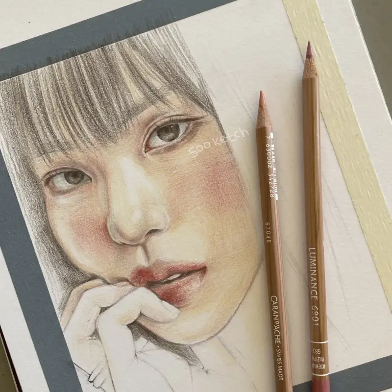 까렌다쉬유성색연필,까렌다쉬루미넌스6901