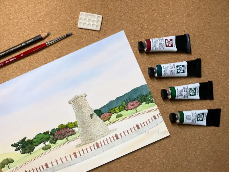 바바라70r,다니엘스미스전문가용엑스트라파인수채화물감,바바라수채화붓