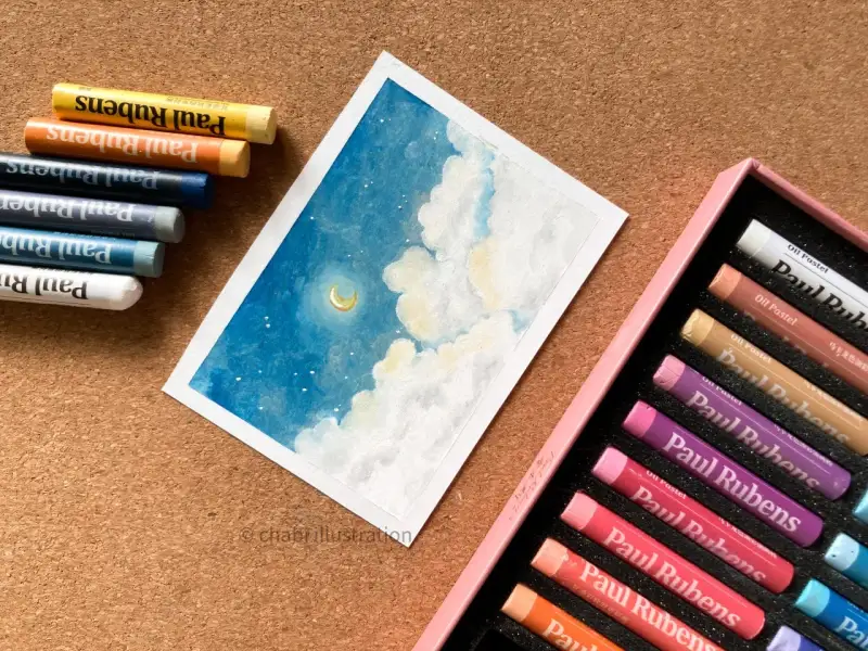 폴루벤스오일파스텔세트,전문가용오일파스텔세트