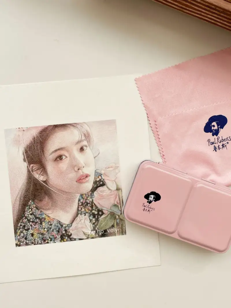 고체물감,까렌다쉬루미넌스6901유성색연필,폴루벤스