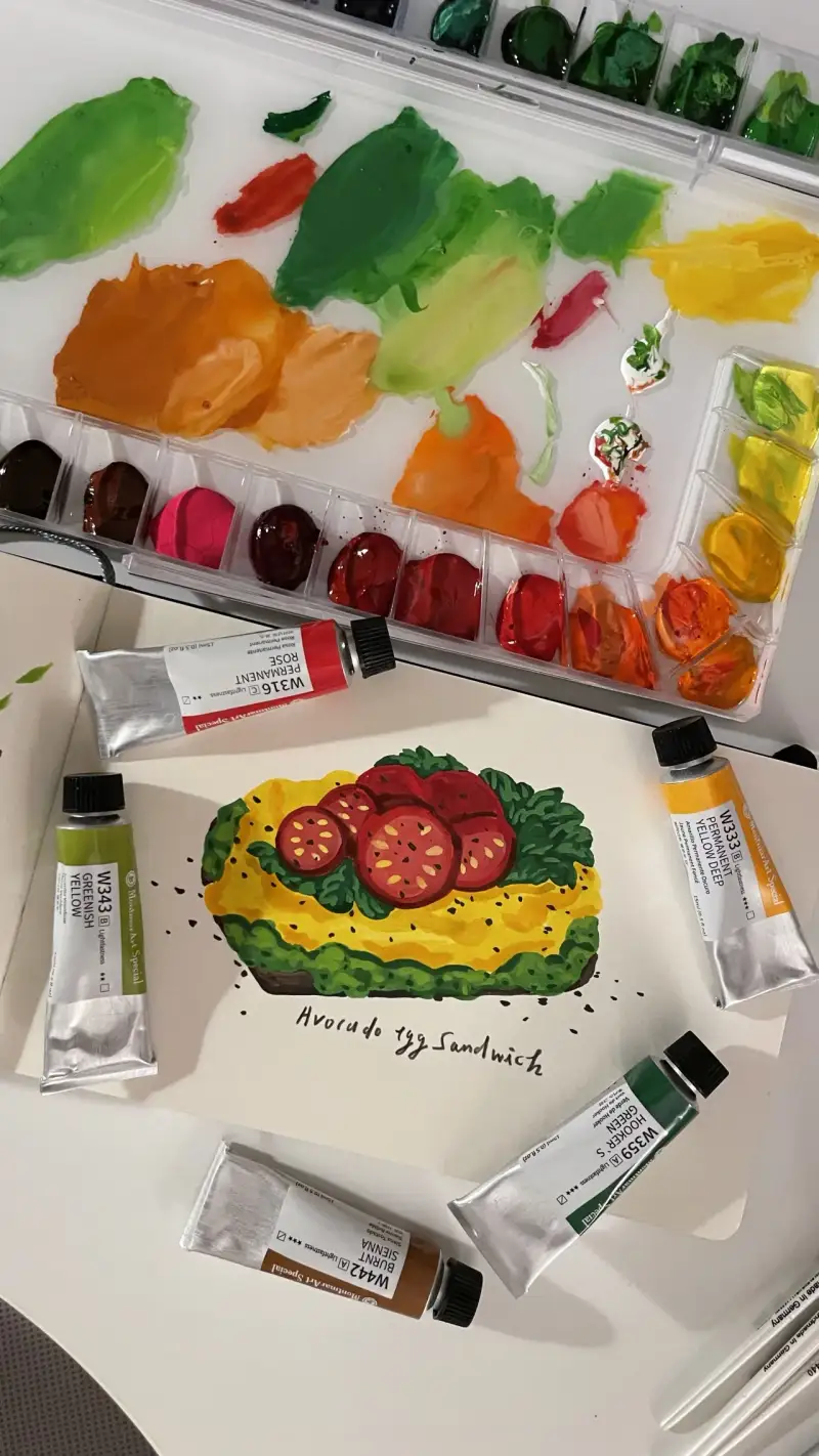 몽마르아트수채화물감세트