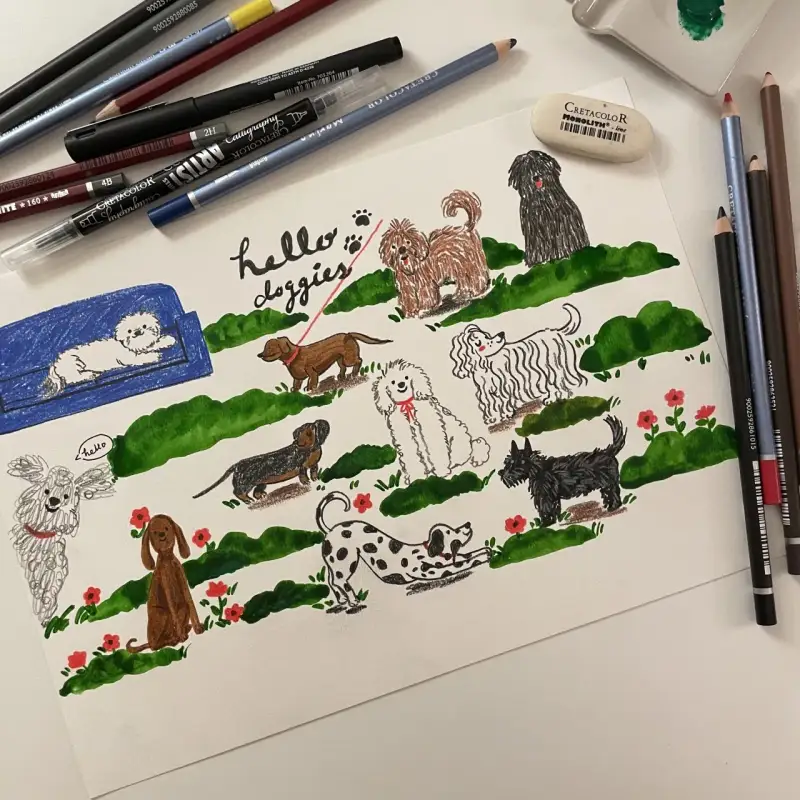 크레타칼라아트세트어반스케칭세트,스케칭드로잉세트