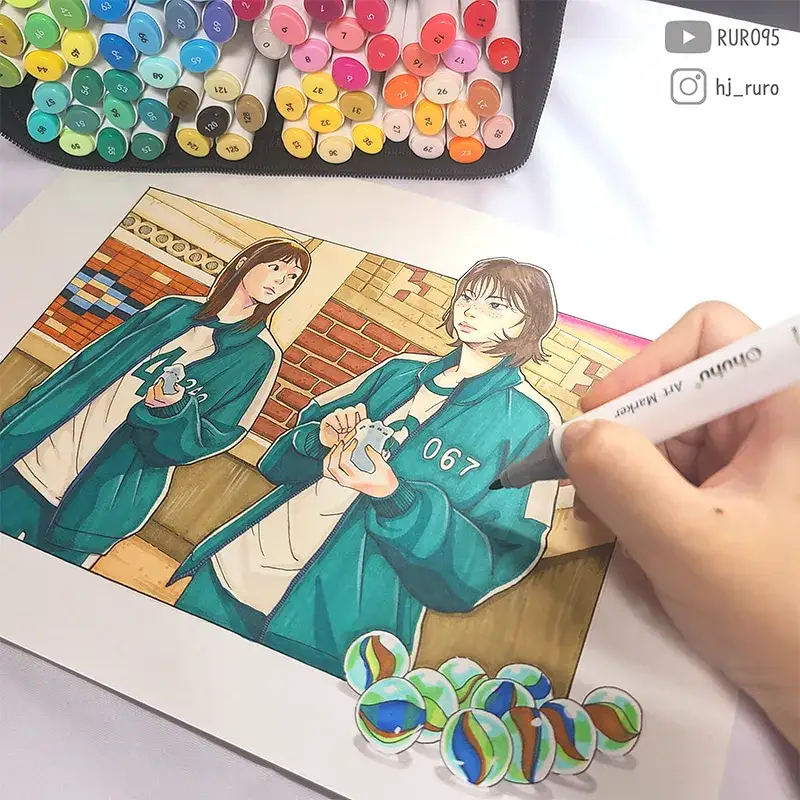 오후후,오후후트윈마커,마커,오아후시리즈,마커리뷰