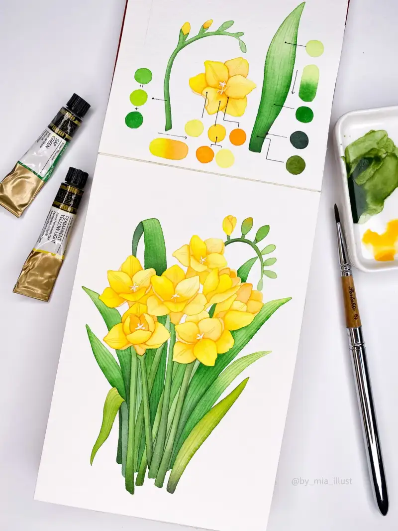 미젤로미션골드,미젤로골드미션,미젤로골드미션수채화물감,미젤로미션골드수채화물감