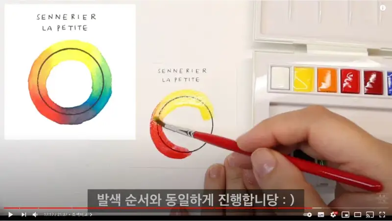 시넬리에,시넬리에라쁘띠,라쁘디고체물감