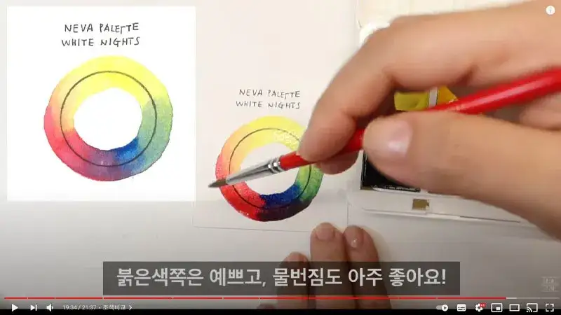 시넬리에라쁘띠,라쁘띠고체물감