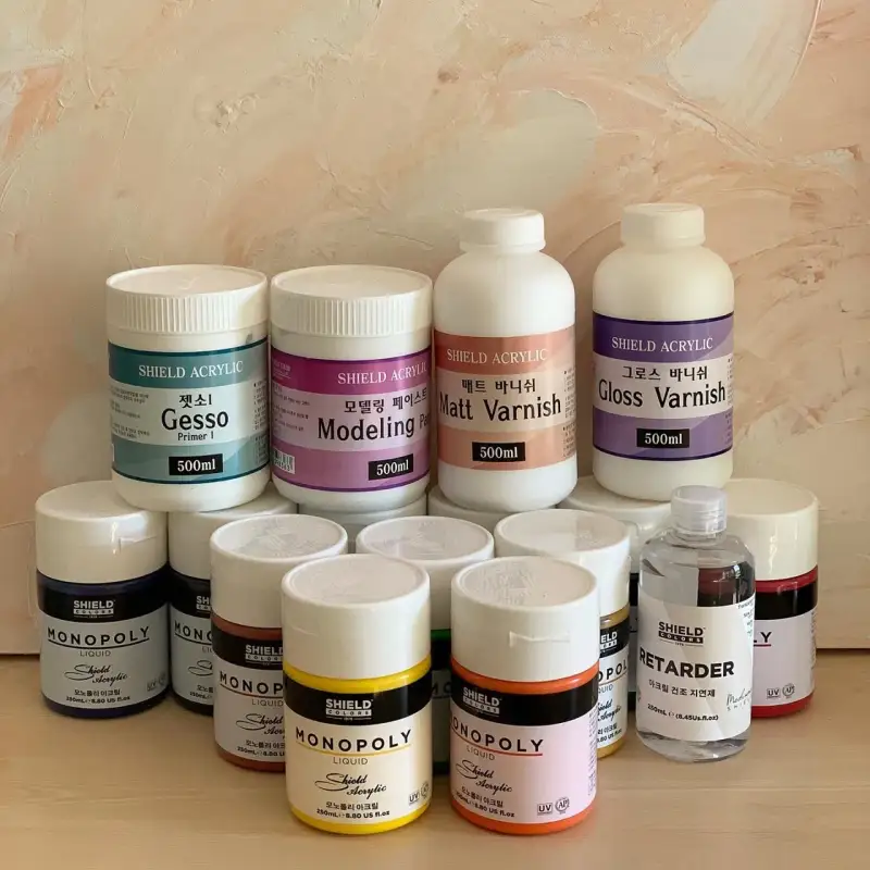 모노폴리,쉴드모노폴리,쉴드보조제,쉴드젯소,쉴드모델링페이스트,쉴드바니쉬