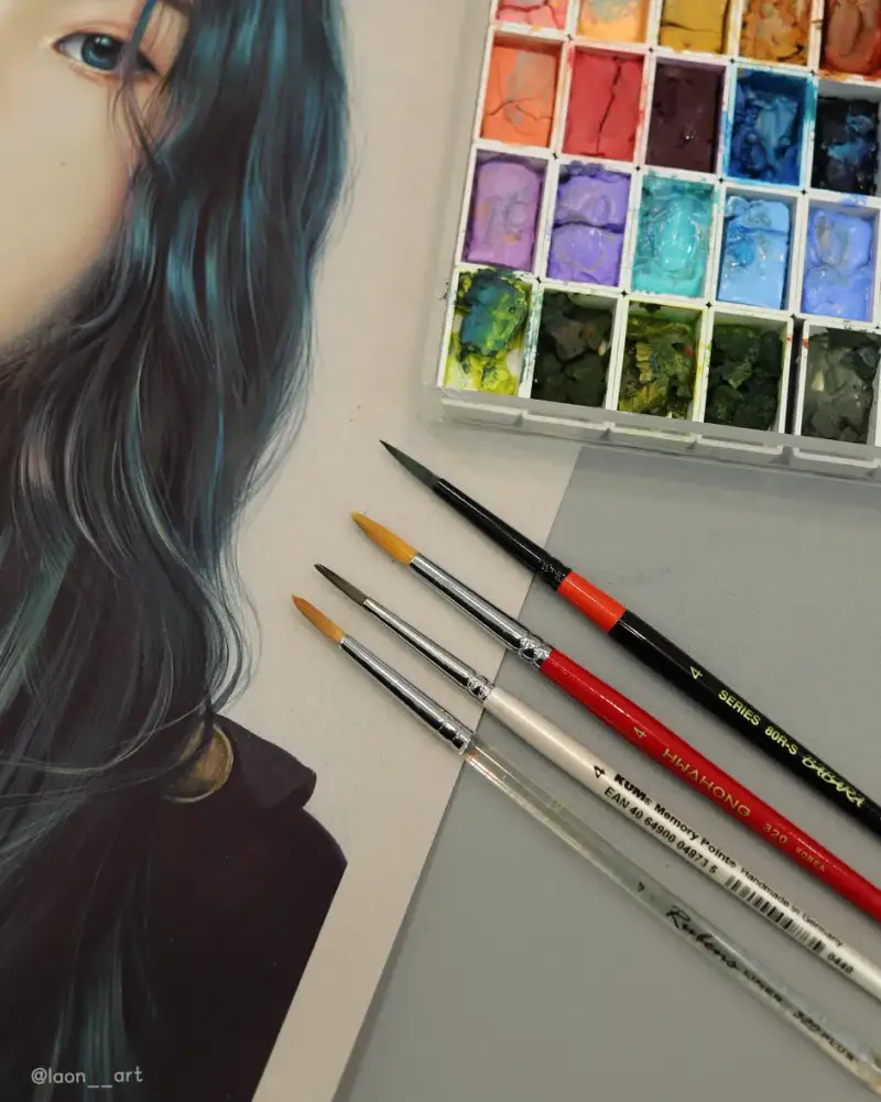 바바라세핇붓,화홍세필붓,쿰세필붓,루벤스세필붓