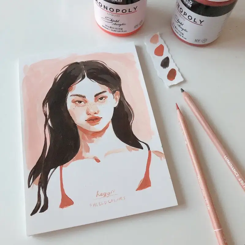 쉴드모노폴리,쉴드아크릴물감,쉴드모노폴리아크릴물감,쉴드물감