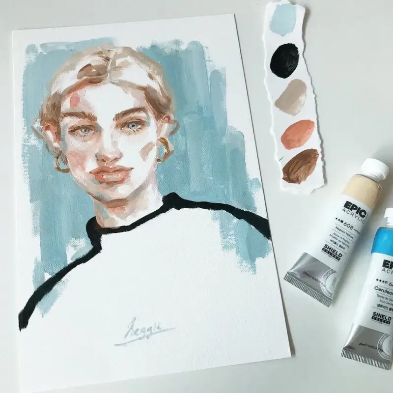 쉴드에픽,쉴드에픽아크릴물감,에픽아크릴물감,에픽물감