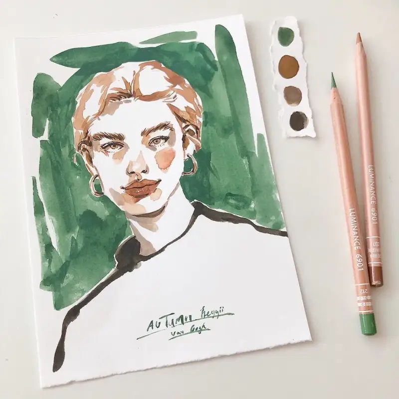 반고흐물감,반고흐수채화물감,반고흐고체수채화물감