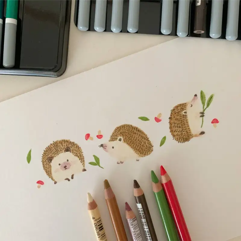 스타빌로카보오델로콘테겸용연필파스텔