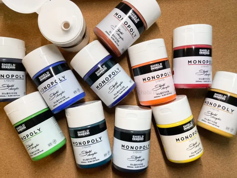 쉴드모노폴리아크릴물감