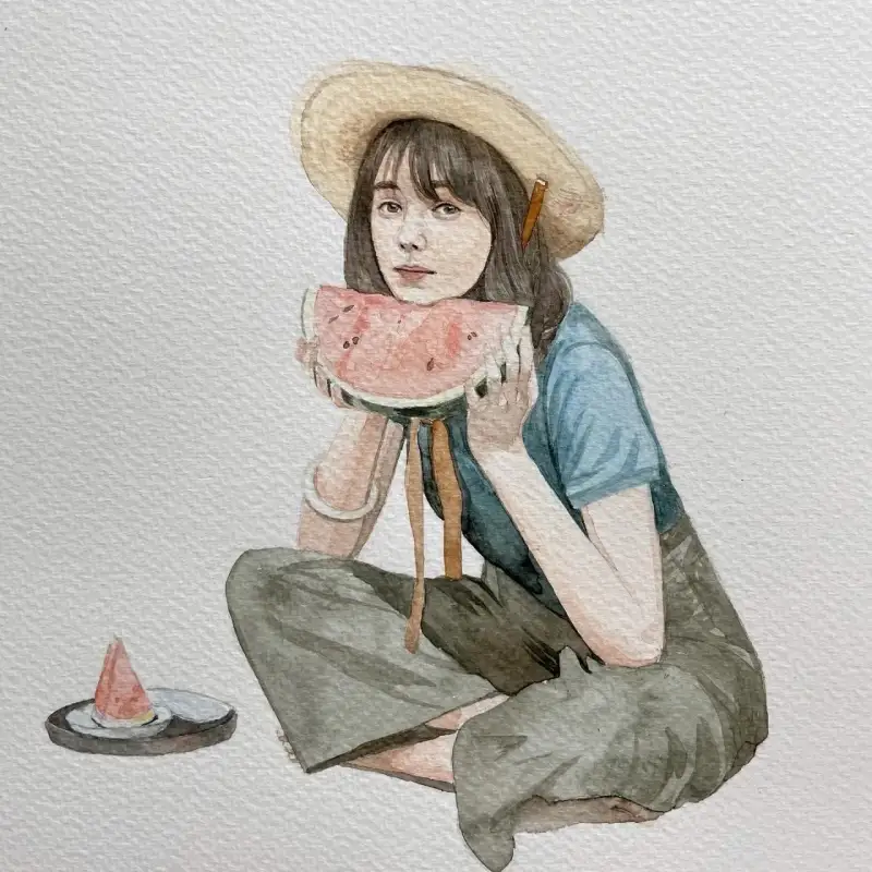 몽마르아트수채화물감