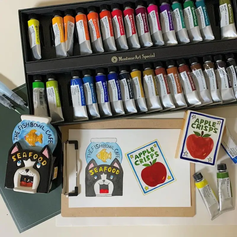 몽마르아트수채화물감세트,몽마르아트스페셜수채화물감