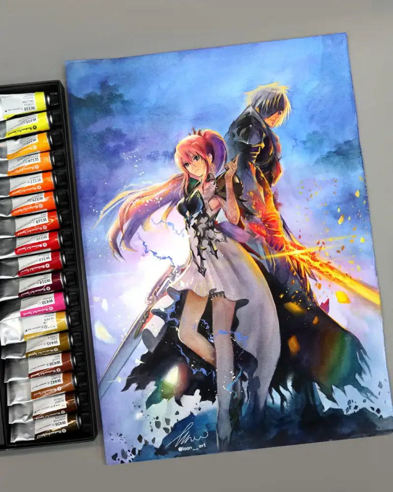 몽마르아트,몽마르아트수채화물감