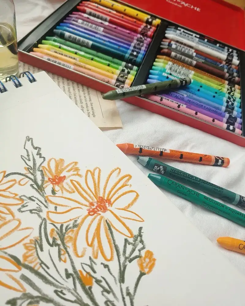 까렌다쉬네오칼라2,까렌다쉬수성크레용,까렌다쉬크레용세트,까렌다쉬수채크레용