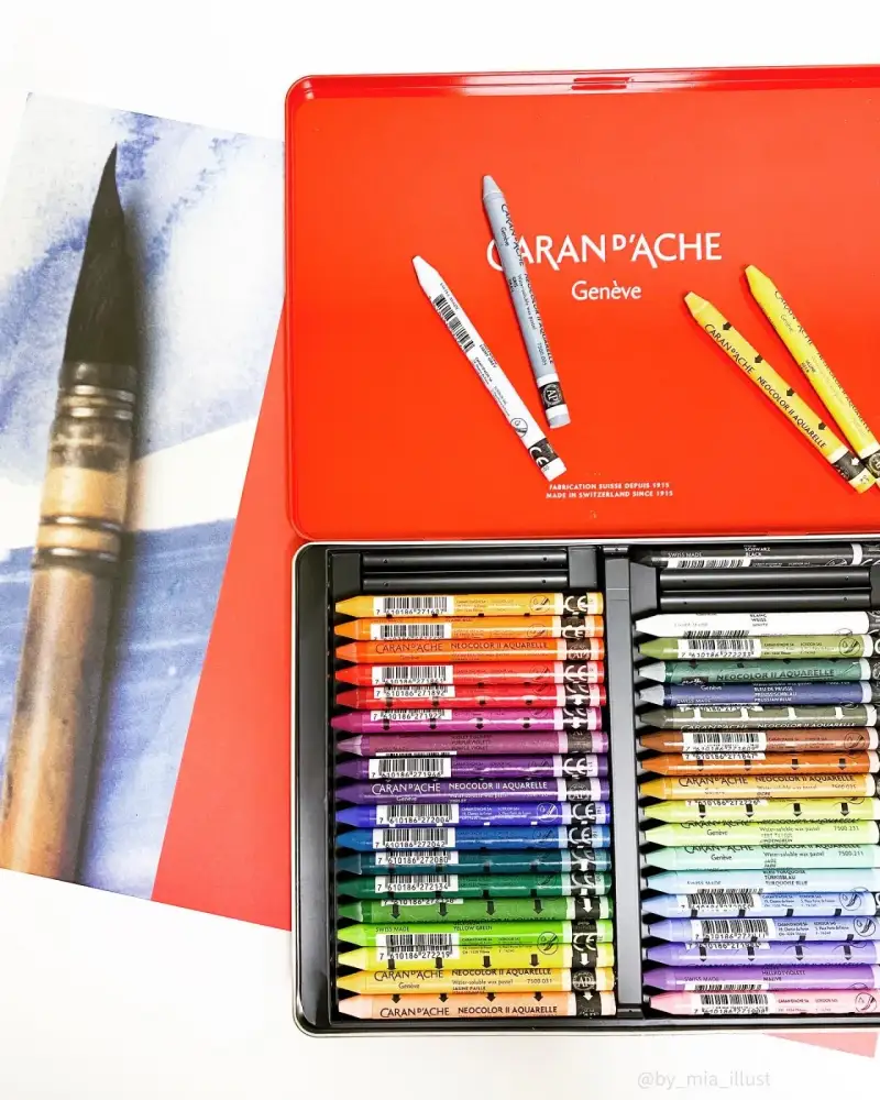 까렌다쉬수성크레용,네오칼라2수성크레용,까렌다쉬네오칼라수성크레용