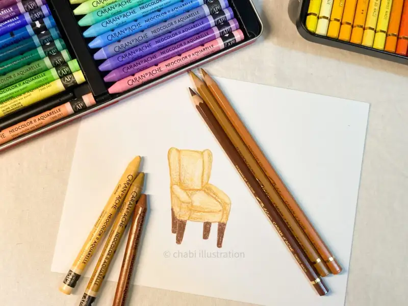 까렌다쉬네오칼라2수성크레용세트,까렌다쉬파블로유성색연필세트