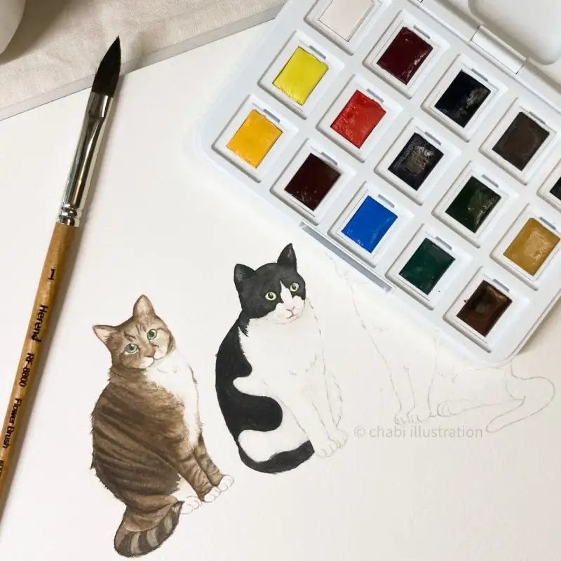 반고흐고체수채화물감세트,고체물감,반고흐물감