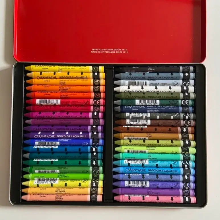 까렌다쉬네오칼라2,네오칼라2,수채크레용,수성크레용