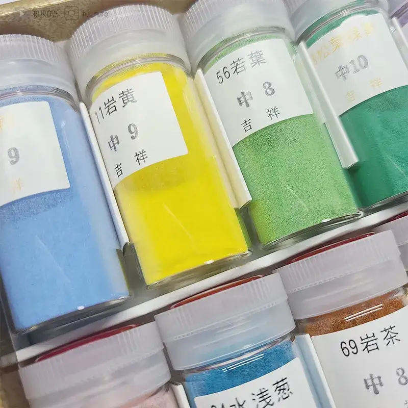 길상,길상분채,분채물감,길상분채물감리뷰