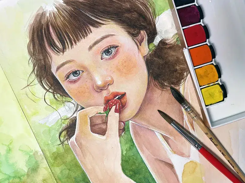 미젤로미션실버,미젤로미션실버고체물감,미젤로수채고체물감