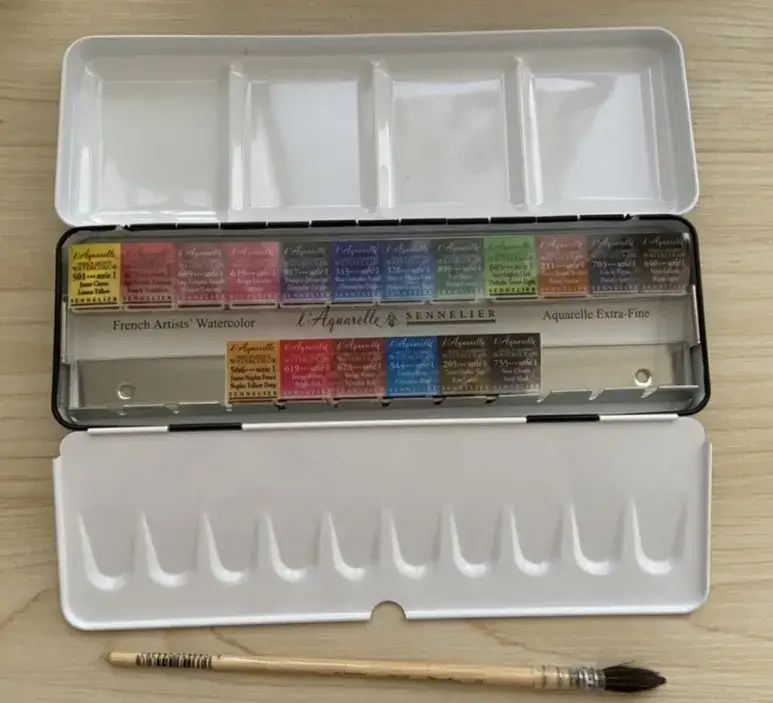 시넬리에고체물감,수채고체물감