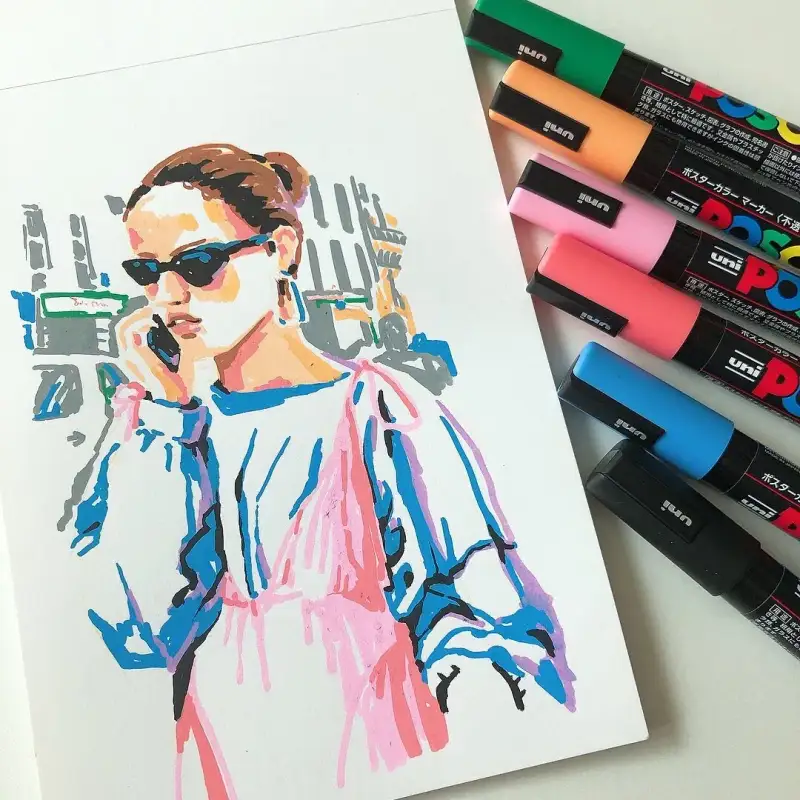 포스카마카,유니포스카마카,유니마카,마커,유니마커,포스카마커