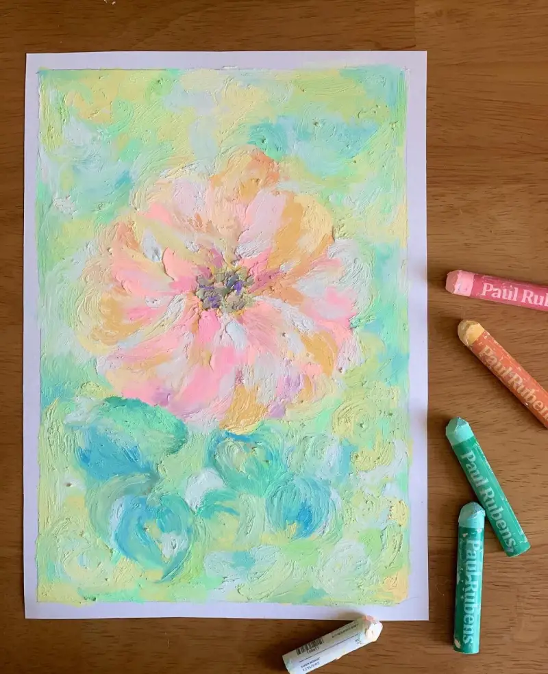 폴루벤스오일파스텔,마카롱오일파스텔