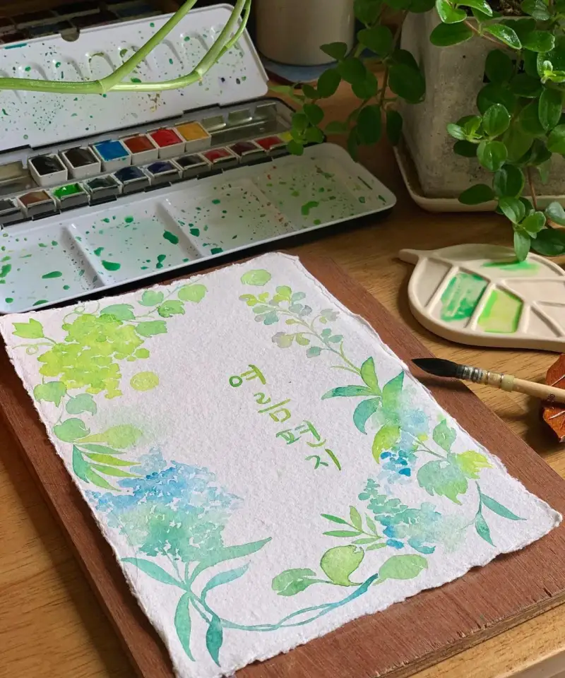 시넬리에고체물감,시넬리에수채화물감