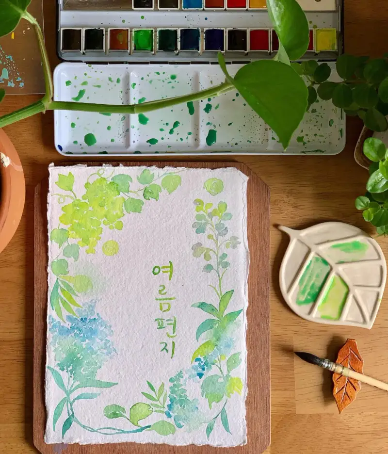 시넬리에수채화물감