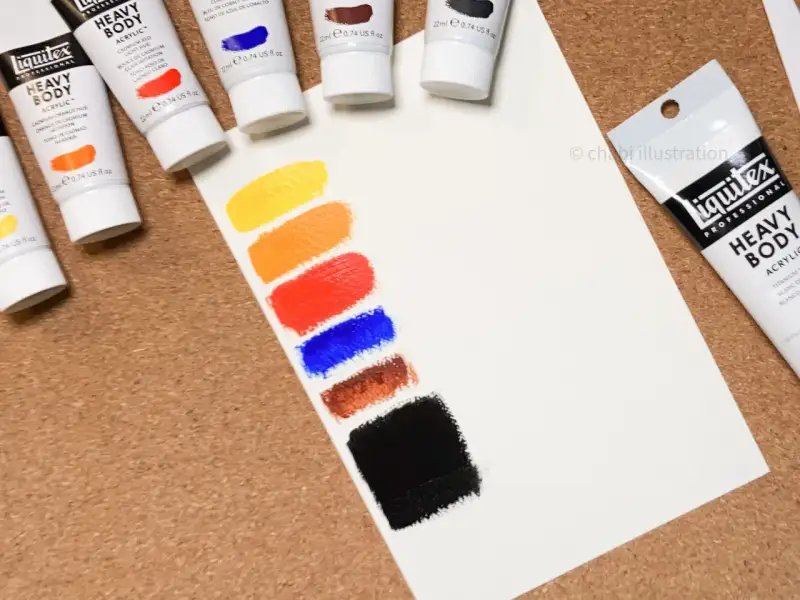 리퀴텍스헤비바디아크릴물감