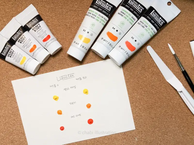 리퀴텍스전문가용헤비바디아크릴물감,리퀴텍스아크릴비교,리퀴텍스헤비바디아크릴물감카드뮴프리