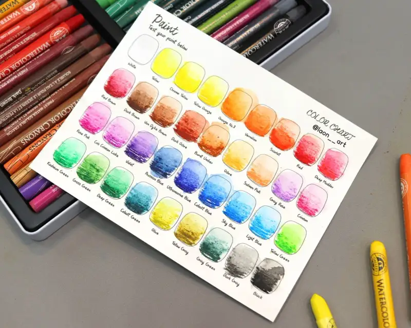 문교수채크레용,수채크레용