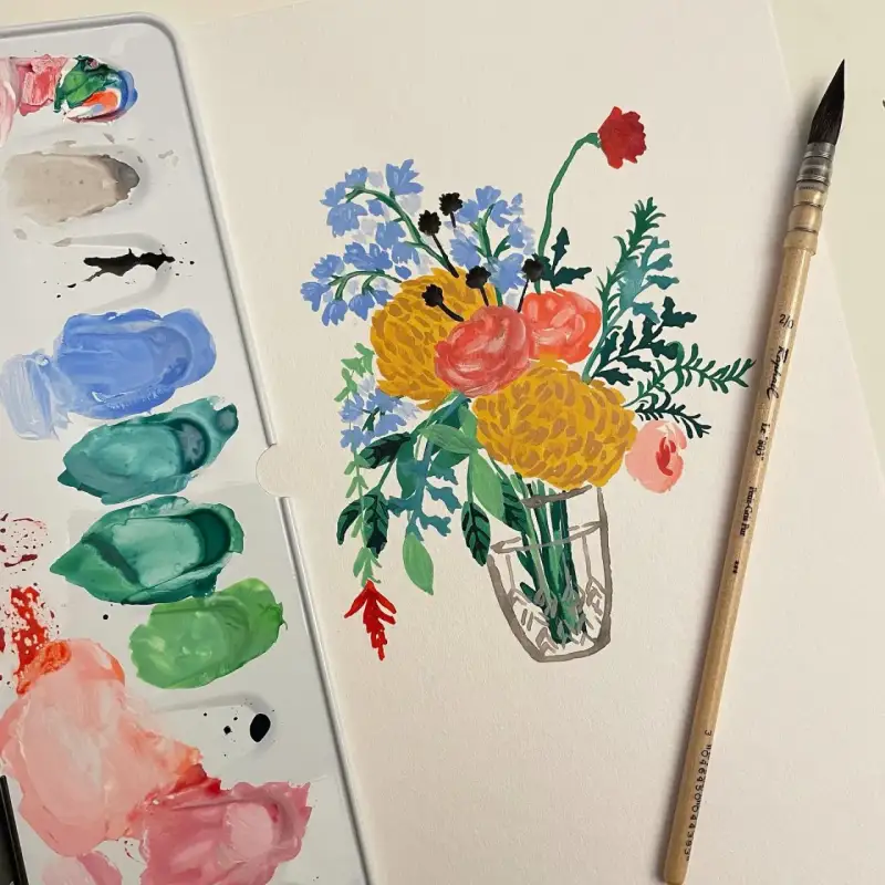 시넬리에전문가용수채고체물감메탈박스세트,라파엘803수채화붓,라파엘몹브러쉬