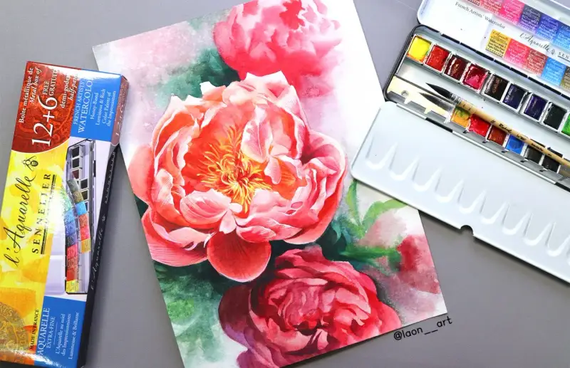 시넬리에고체물감,수채고체물감