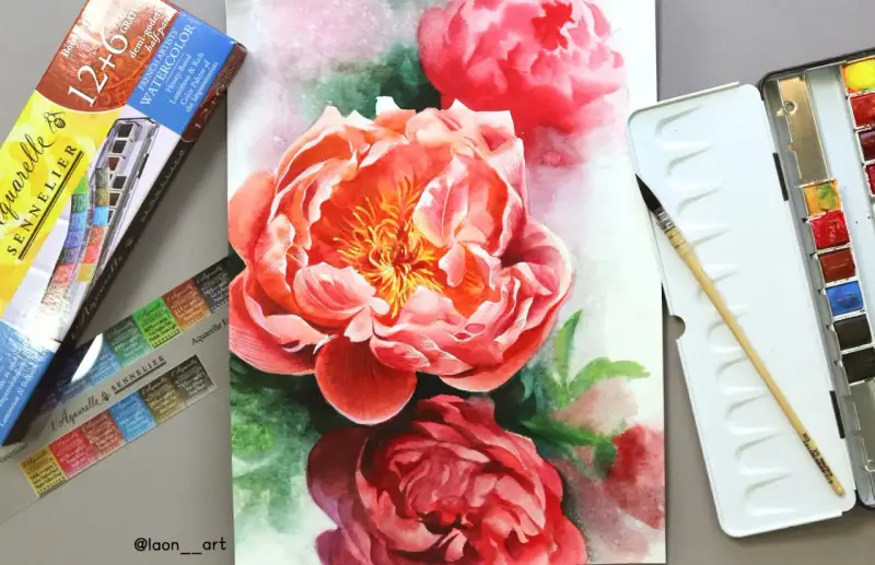 시넬리에고체물감,수채고체물감