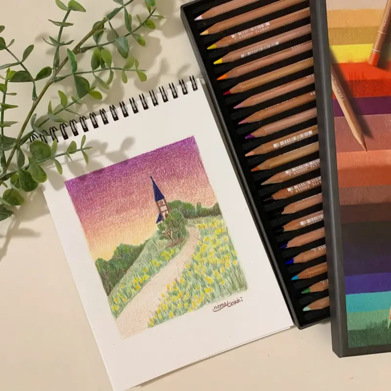 까렌다쉬루미넌스6901유성색연필